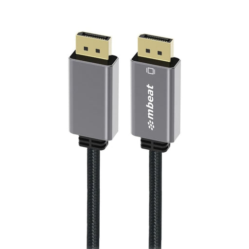 Mbeat Tough Link 1.8m Display Port Cable V1.4 - Space Grey