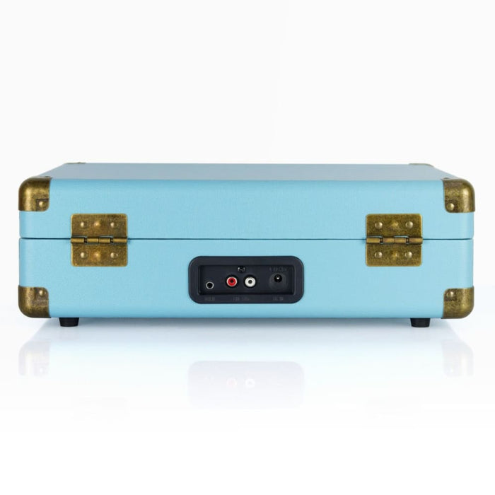 Mbeat Woodstock Ii Sky Blue Retro Bluetooth Tx Rx Turntable