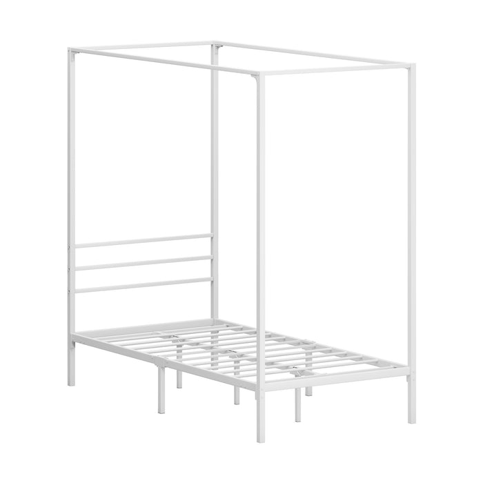 Metal Bed Frame Single Size Canopy Beds Platform