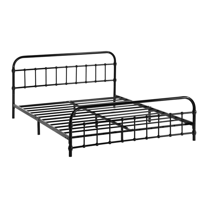 Metal Bed Frame Double Size Bed Base Platform