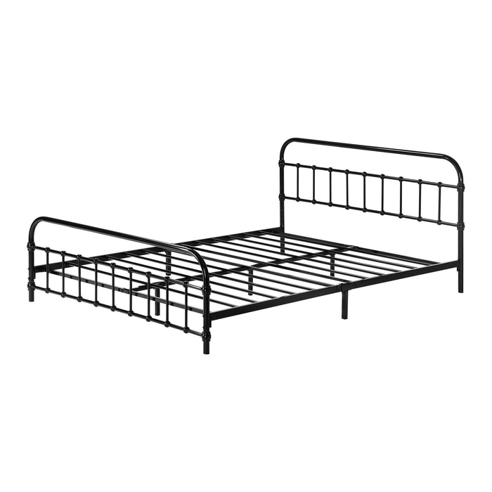 Metal Bed Frame Double Size Bed Base Platform