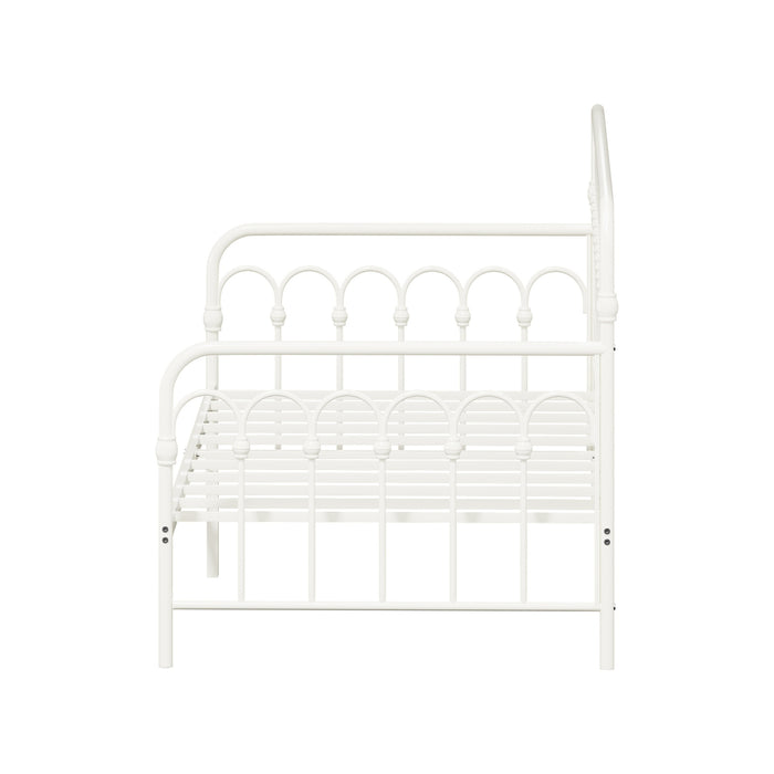 Metal Daybed Frame Single Size Sofa Bed Steel Slat Support