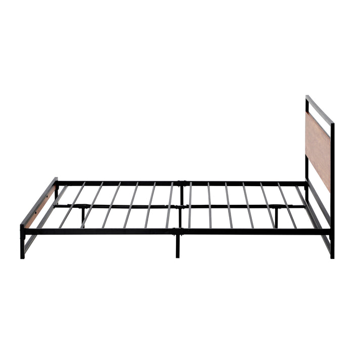 Metal Bed Frame King Single Size Beds Base Platform Wood