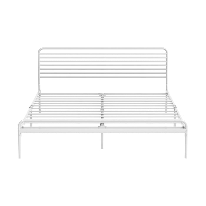 Metal Bed Frame Queen Size Bed Base Beds Platform