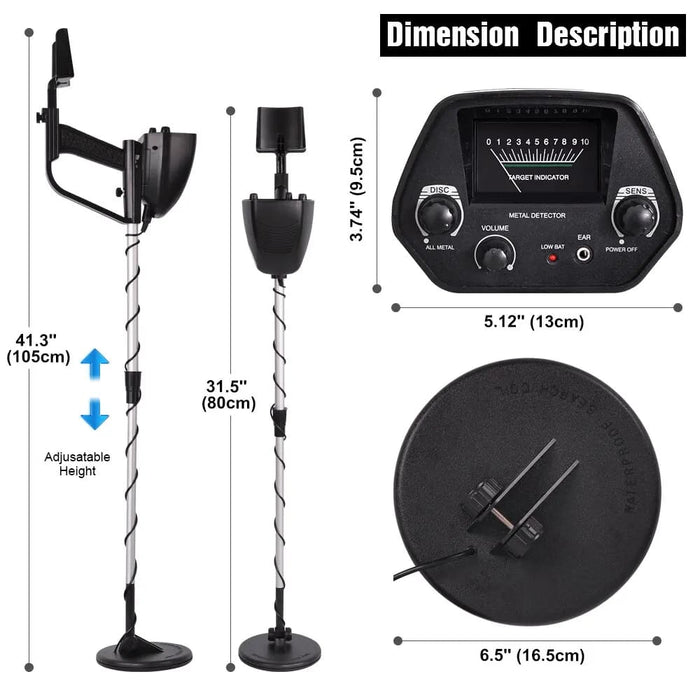 Md 4030 Metal Detector for Gold Hunting