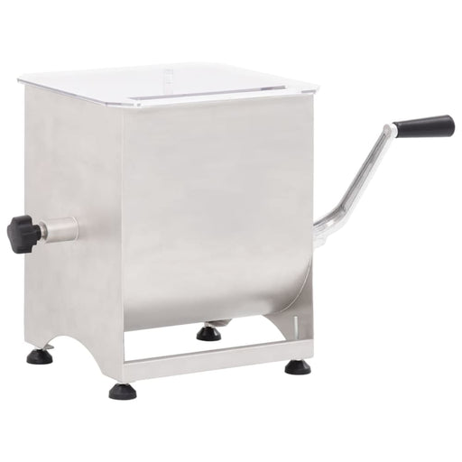 Meat Mixer with Gear Box Silver Stainless Steel Pbklb
