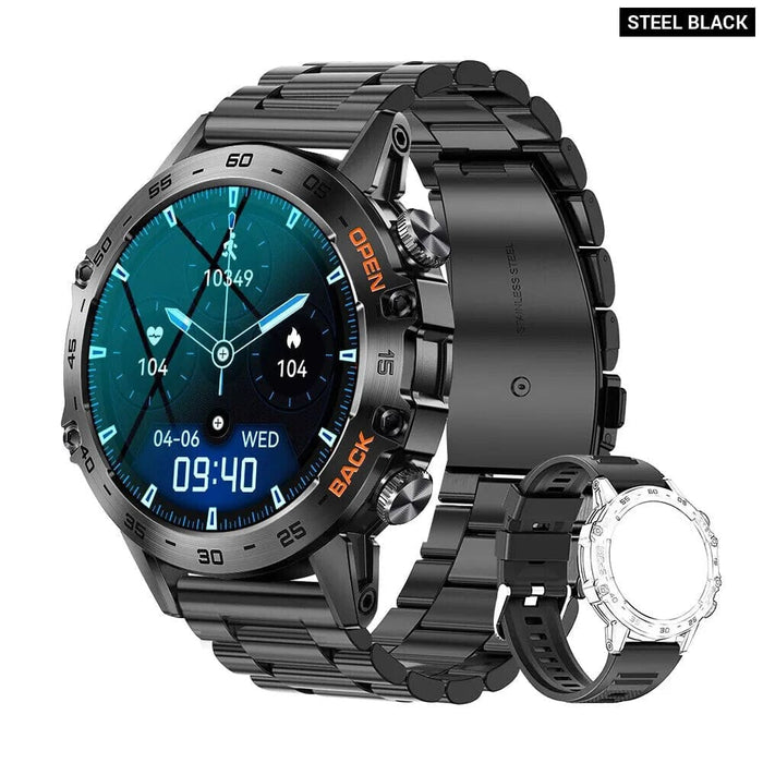 Melanda 1.39 Bluetooth Smart Watch for Men Ip67 Waterproof