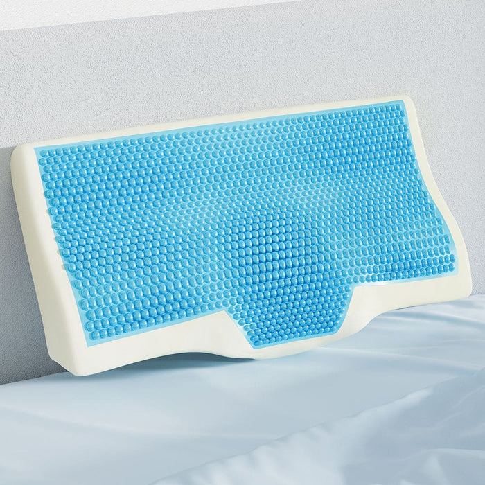 Goslash Picks Memory Foam Pillow Neck Pillows Contour