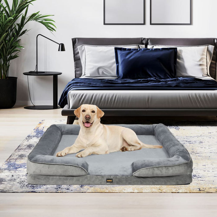 Memory Foam Pet Sofa Bed Cushion Dog Mat Washable Removable