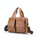 Men Leather Single Shoulder Messenger Bag Cowhide Handheld