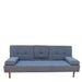 Mendoza 2 in 1 Sofa Bed Couch Grey Pull Down Cupholder 3