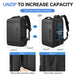 Mens 17 Inch Expandable Laptop Backpack with Usb Charging
