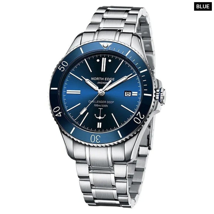 Mens 42mm Sapphire Glass Miyota 8215 Waterproof Mechanical