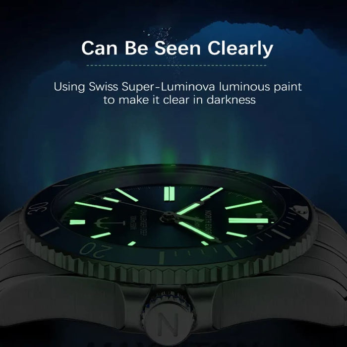 Mens 42mm Sapphire Glass Miyota 8215 Waterproof Mechanical