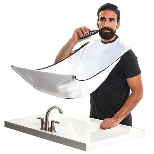 Mens Beard Catcher Apron For Shaving And Hair Care