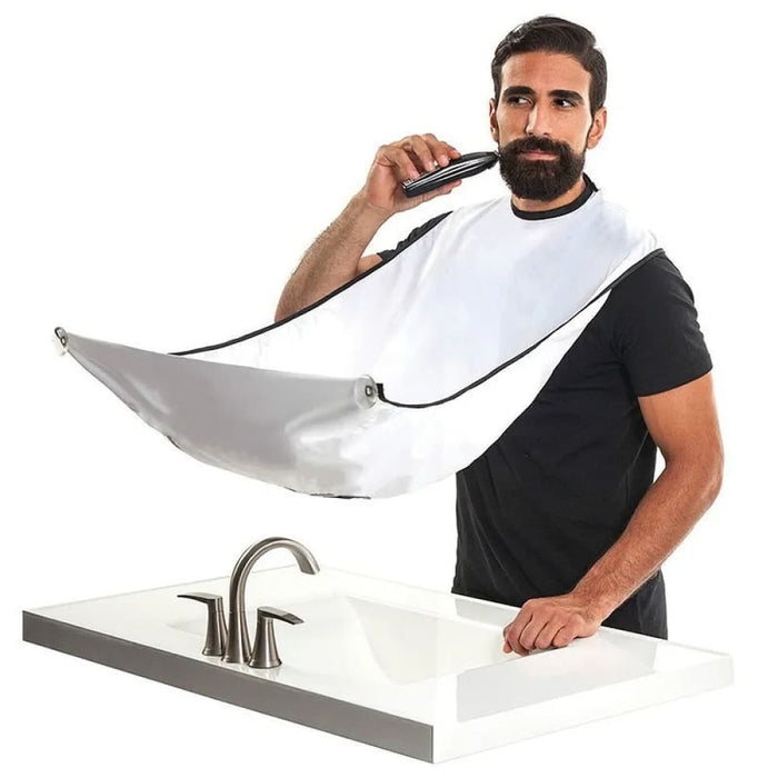 Mens Beard Catcher Apron For Shaving And Hair Care