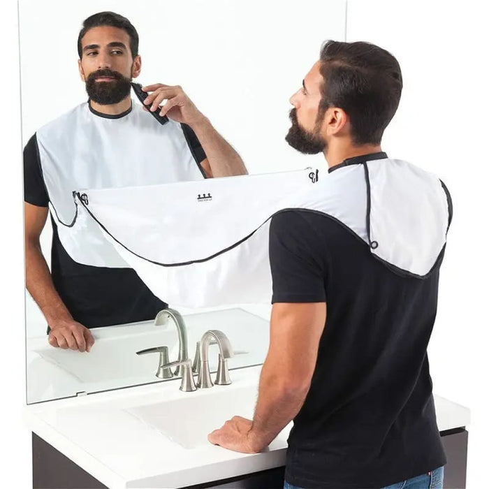 Mens Beard Catcher Apron For Shaving And Hair Care