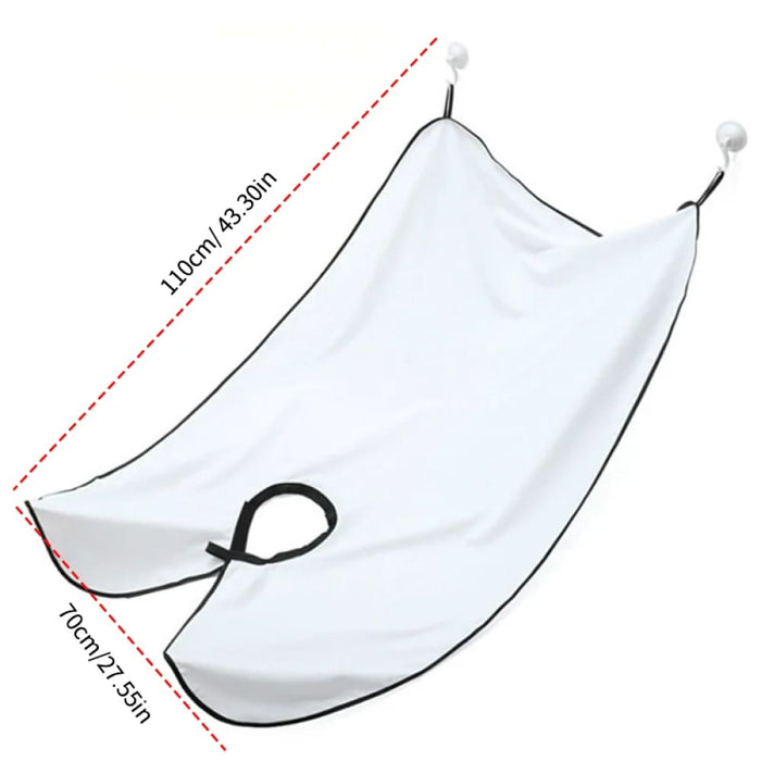Mens Beard Catcher Apron For Shaving And Hair Care