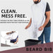 Mens Beard Catcher Apron For Shaving And Hair Care