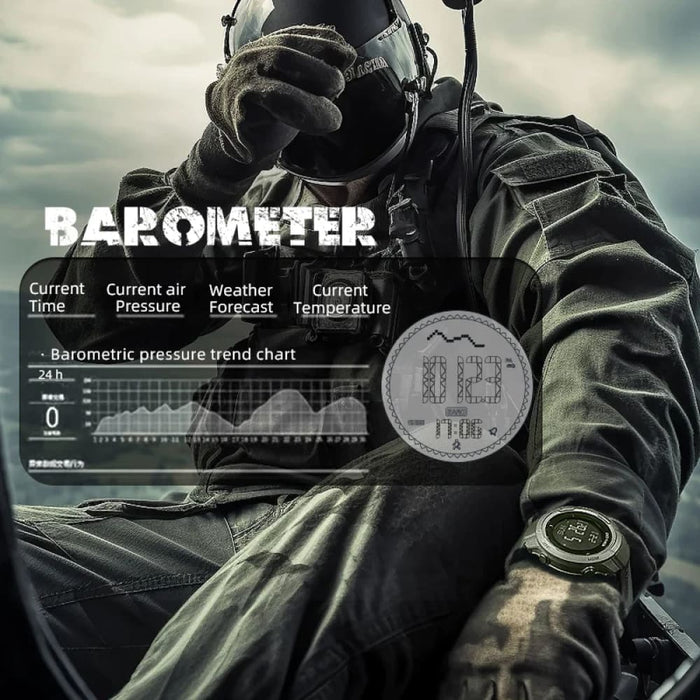 Mens Carbon Fiber Case Running Swimming Waterproof 50m