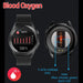 Mens Ip68 Bluetooth Temperature Blood Oxygen Pressure