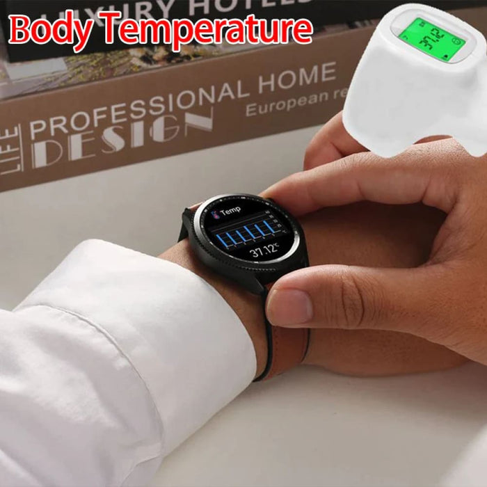 Mens Ip68 Bluetooth Temperature Blood Oxygen Pressure