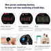 Mens Ip68 Bluetooth Temperature Blood Oxygen Pressure