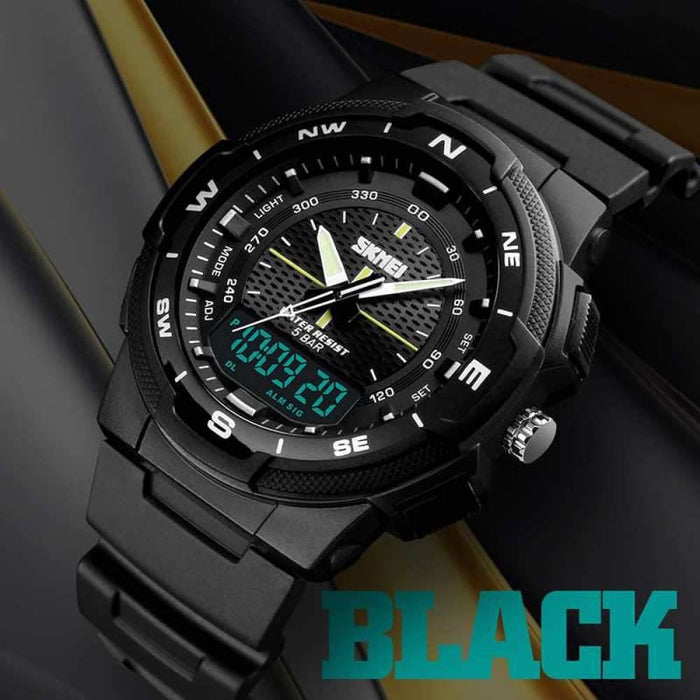 Men’s Military Sports Led Digital 50m Waterproof Casual