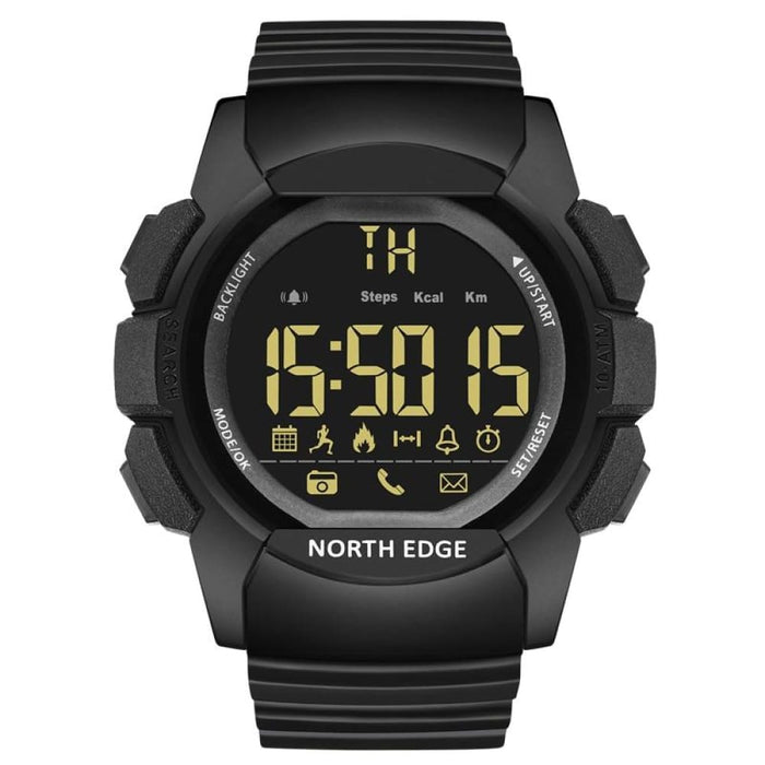 Mens Military Water Resistant Led Digital Smart Wristwatch