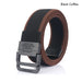 Mens Nylon Tactical Belt with Alloy Button 3.8cm Wide