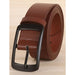 Mens Prong Buckle Dress Belt Classic Pu Leather Fashion