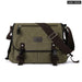 Mens Retro Canvas Messenger Bag