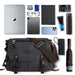 Mens Retro Canvas Messenger Bag