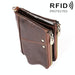 Mens Rfid Leather Wallet With Card Slots