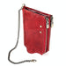 Mens Rfid Leather Wallet With Strap And Card Slots