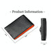 Mens Rfid Leather Wallet With Tracker Pocket