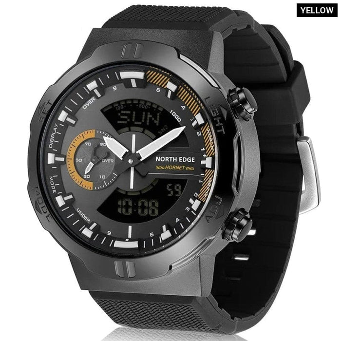 Mens Running Cycling Waterproof 50m Spots Digital Watch