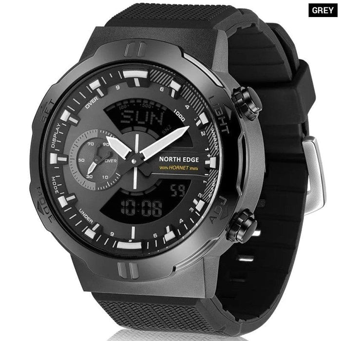 Mens Running Cycling Waterproof 50m Spots Digital Watch