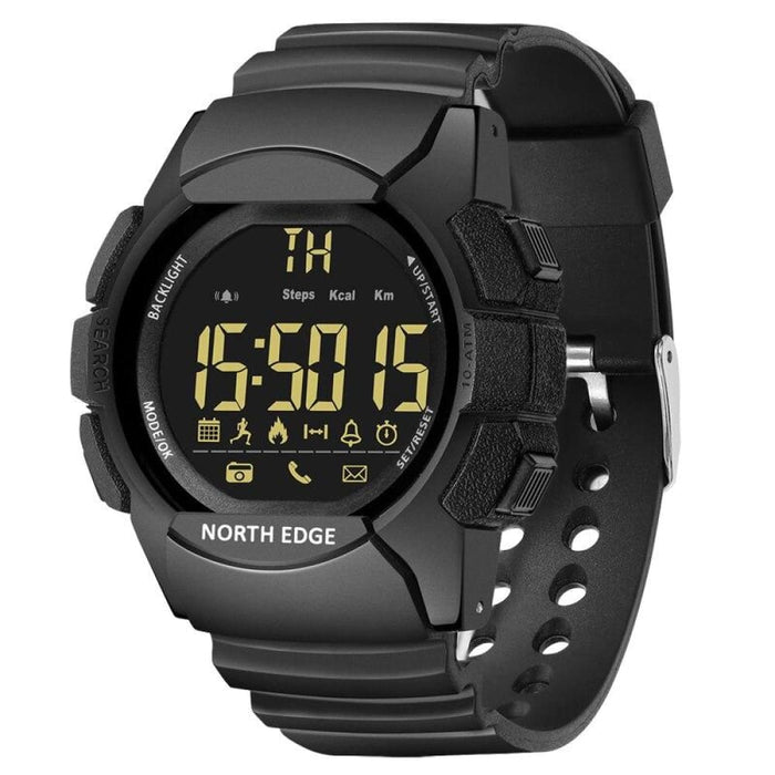 Mens Scratch Resistant Glass Waterproof 100m Bluetooth