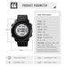 Men’s Silicone Digital Date Calendar Display 5atm 50m Water
