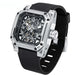 Mens Stainless Steel 10bar Waterproof St2551 Skeleton