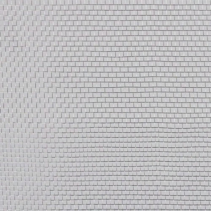 Mesh Screen Aluminium 100x500 Cm Silver Oaoopi