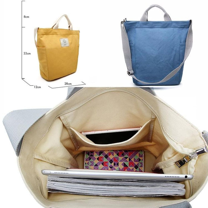 Messenger Women Handle Canvas Bag