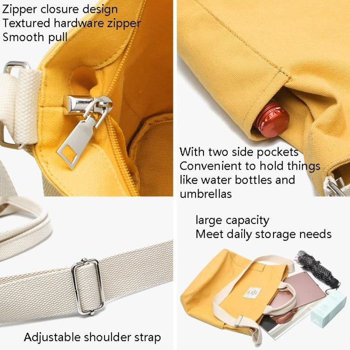 Messenger Women Handle Canvas Bag