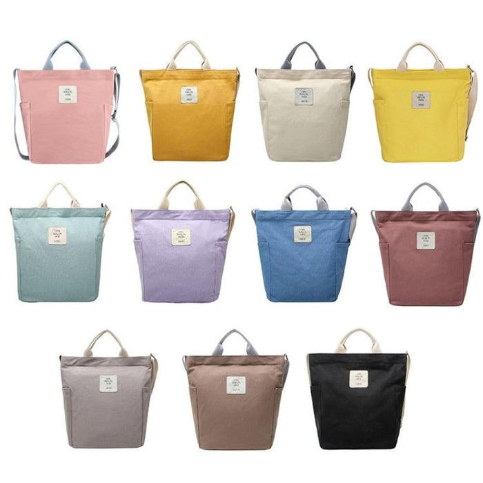 Messenger Women Handle Canvas Bag