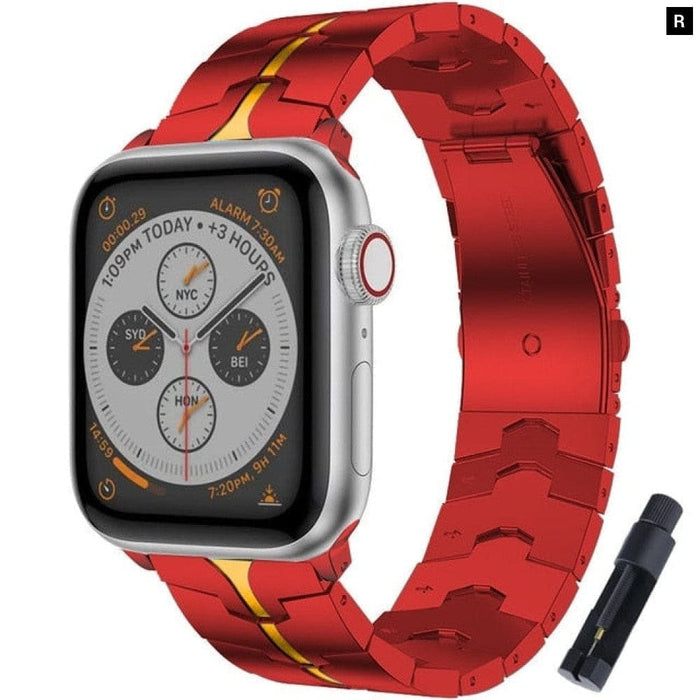 Metal Adjustable Steel Strap For Apple Watch