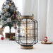 Metal Battery Powered Led Hanging Lamp For Home Decor