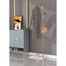Metal Coat Rack Marble Base Hooks Clothes Coats Bag Tree