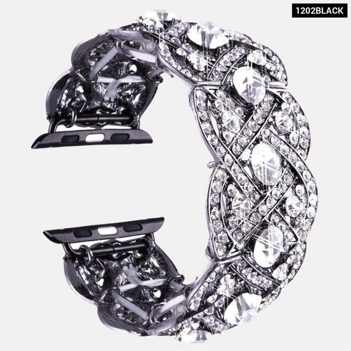 Metal Diamond Wristband Strap for Apple Iwatch