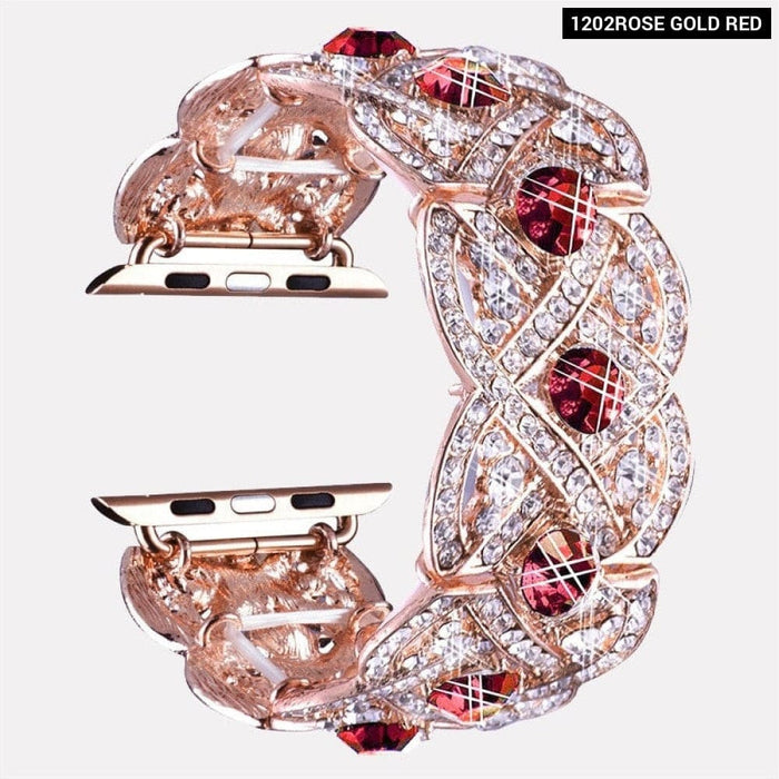 Metal Diamond Wristband Strap for Apple Iwatch
